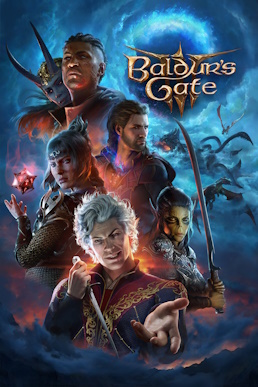 Baldur's Gate 3 official cover art