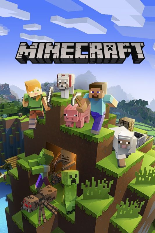 Minecraft official cover art